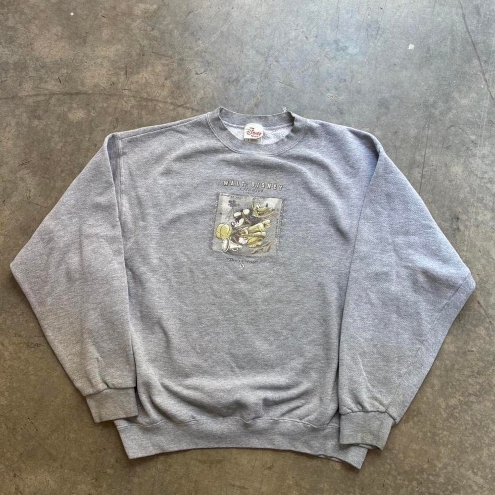 Vintage 90's The Disney Store‎ Crewneck Sweatshirt Size M